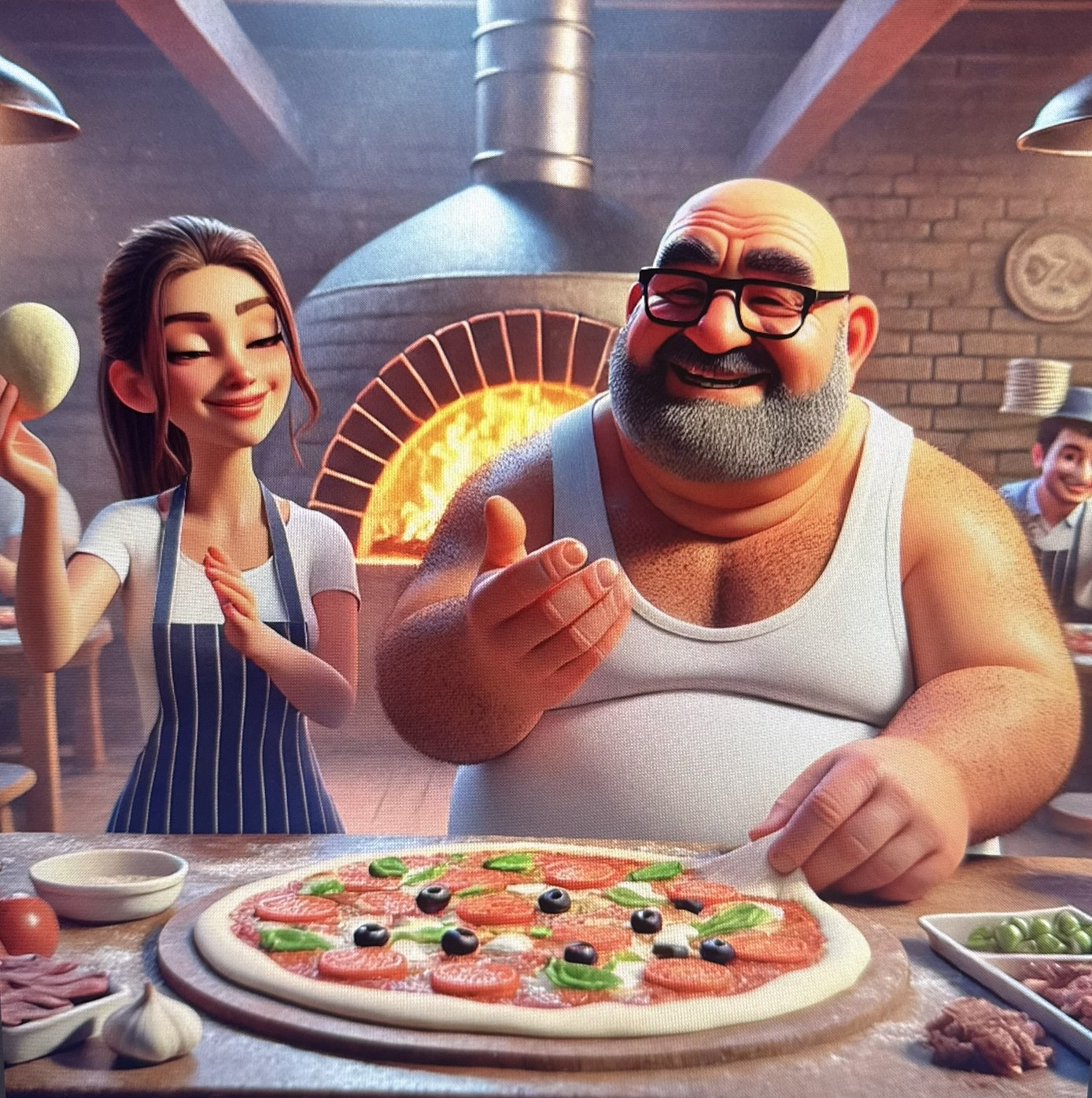 Jimmy and Anna - Jimmy's House of Pizza